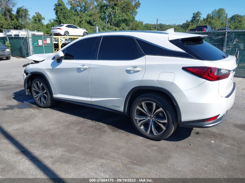 2T2HGMDA2LC053782 2020 Lexus Rx Rx 450H