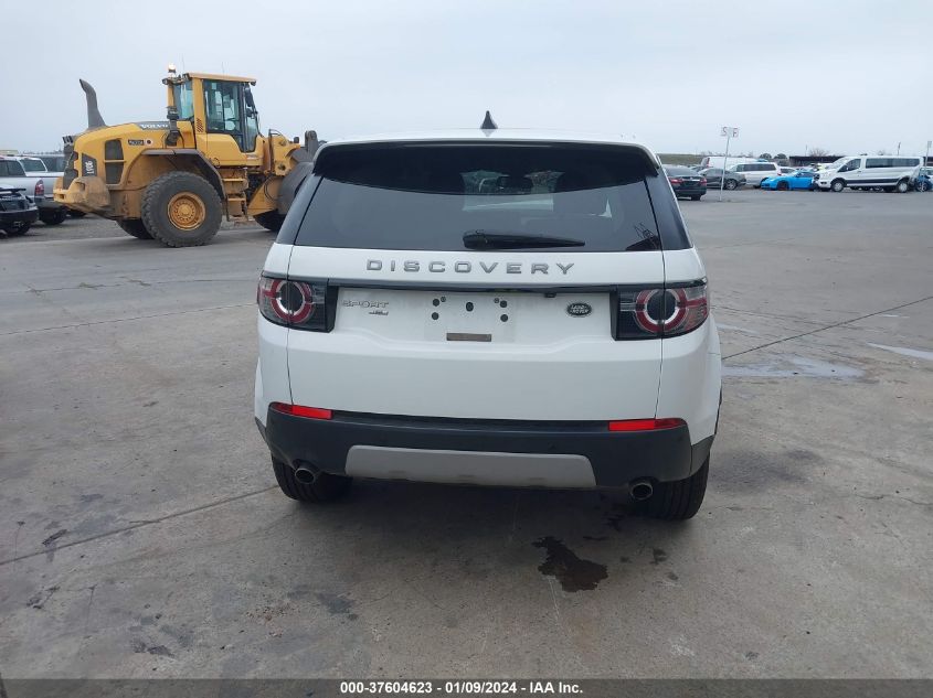 2019 Land Rover Discovery Sport Hse/Landmark Edition VIN: SALCR2FXXKH801325 Lot: 37604623