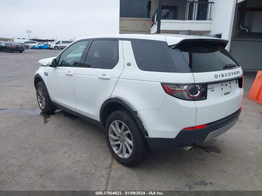 2019 Land Rover Discovery Sport Hse/Landmark Edition VIN: SALCR2FXXKH801325 Lot: 37604623