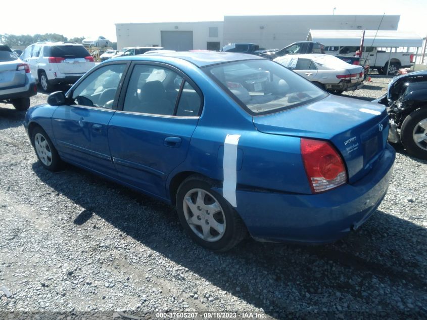 2004 Hyundai Elantra Gls/Gt VIN: KMHDN46D84U894943 Lot: 37605207