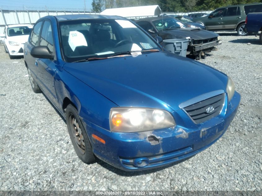 2004 Hyundai Elantra Gls/Gt VIN: KMHDN46D84U894943 Lot: 37605207