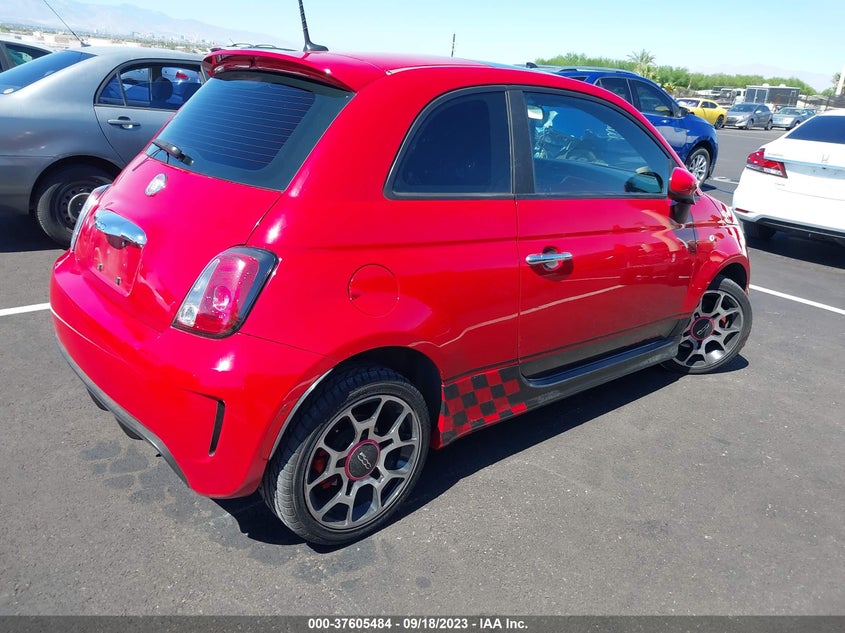 2015 Fiat 500 Turbo VIN: 3C3CFFHH5FT560587 Lot: 37605484