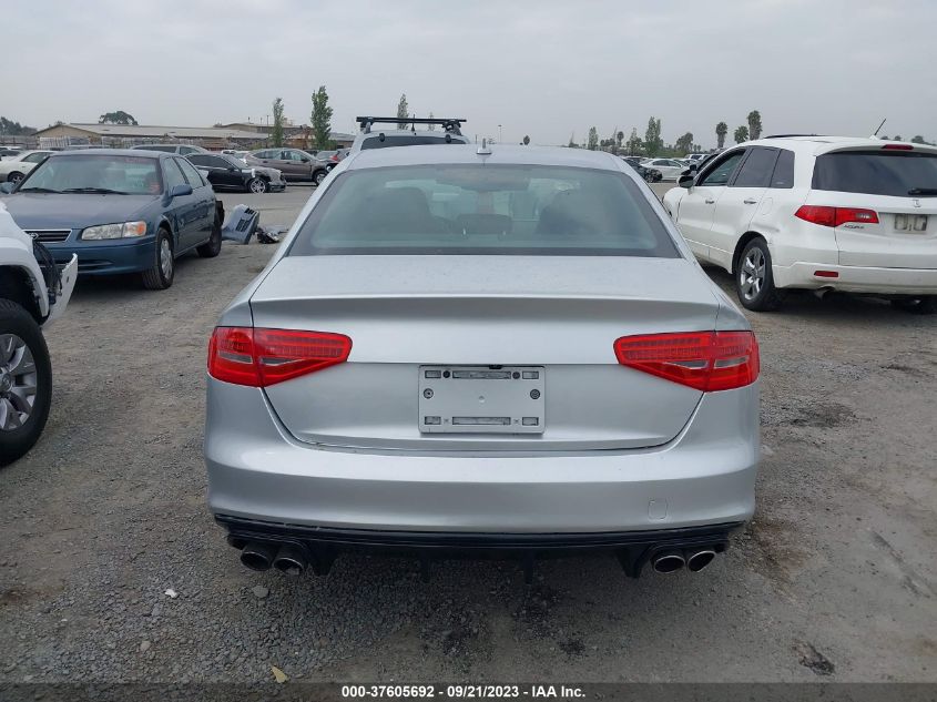 2016 Audi S4 Premium Plus VIN: WAUBGBFL7GA011709 Lot: 37605692