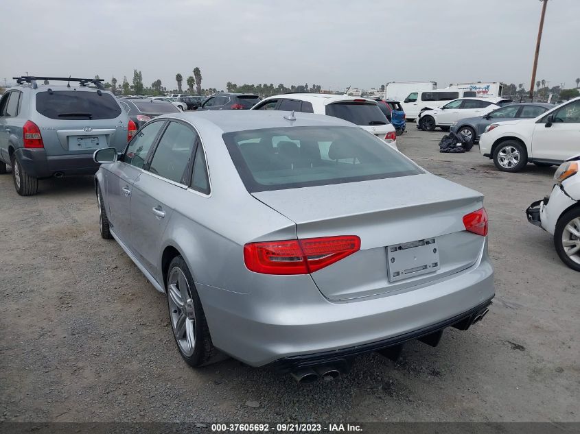 2016 Audi S4 Premium Plus VIN: WAUBGBFL7GA011709 Lot: 37605692