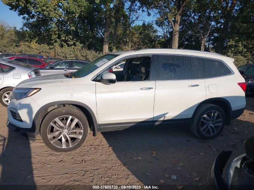 2017 Honda Pilot Touring VIN: 5FNYF6H95HB029322 Lot: 37605720