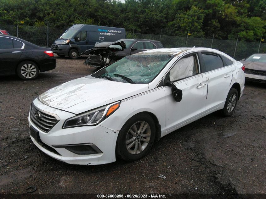 2016 Hyundai Sonata Se VIN: 5NPE24AF7GH395530 Lot: 37606253