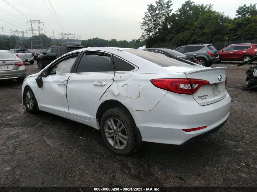 2016 Hyundai Sonata Se VIN: 5NPE24AF7GH395530 Lot: 37606253