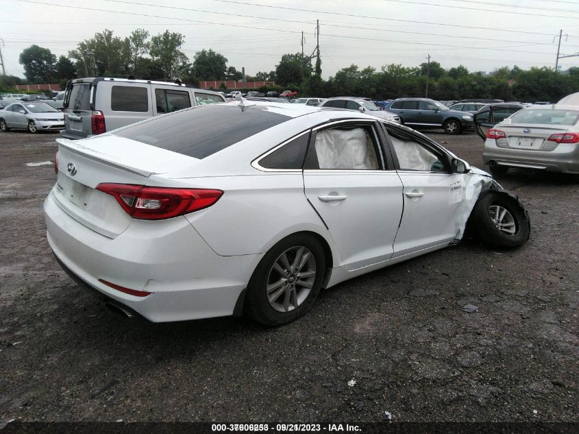 2016 Hyundai Sonata Se VIN: 5NPE24AF7GH395530 Lot: 37606253