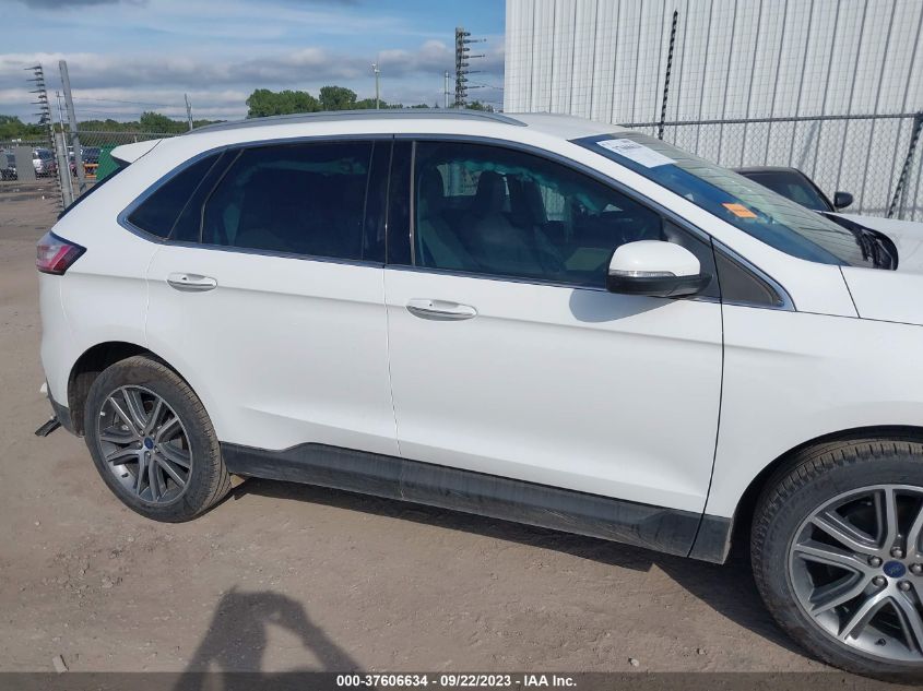 2022 Ford Edge Titanium VIN: 2FMPK4K93NBB10294 Lot: 37606634