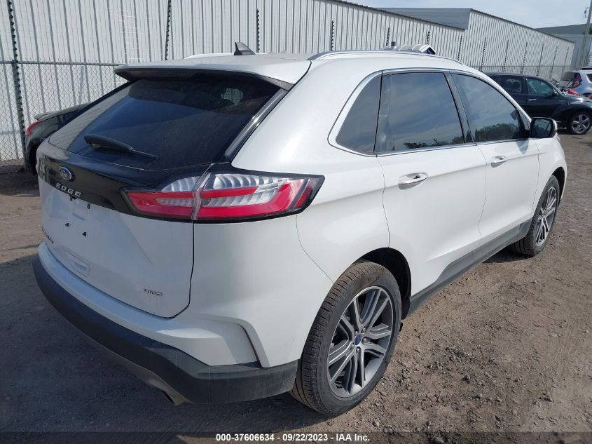 2022 Ford Edge Titanium VIN: 2FMPK4K93NBB10294 Lot: 37606634