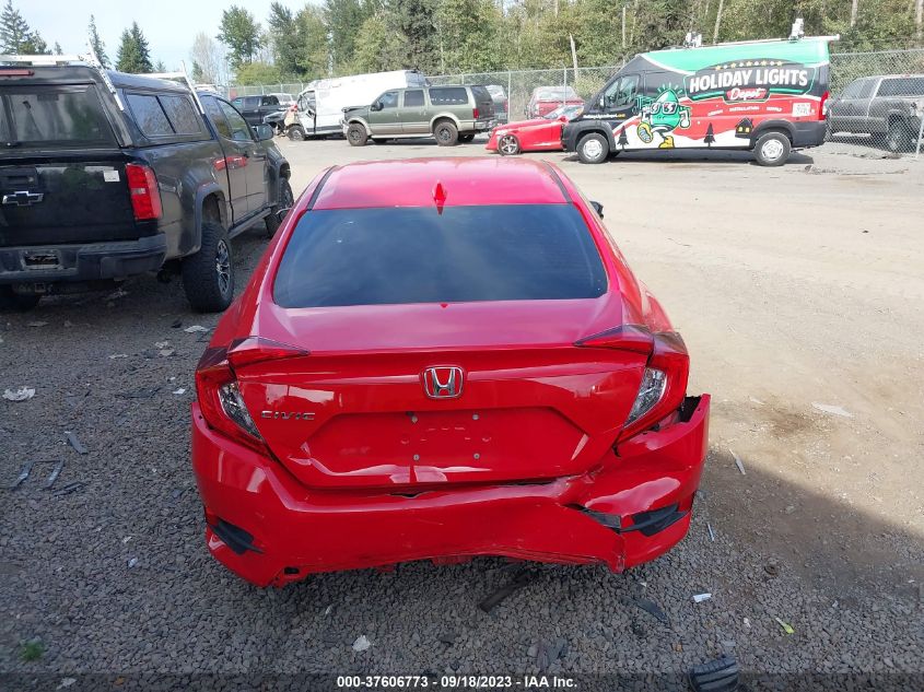 2HGFC2F76JH507405 2018 Honda Civic Sedan Ex