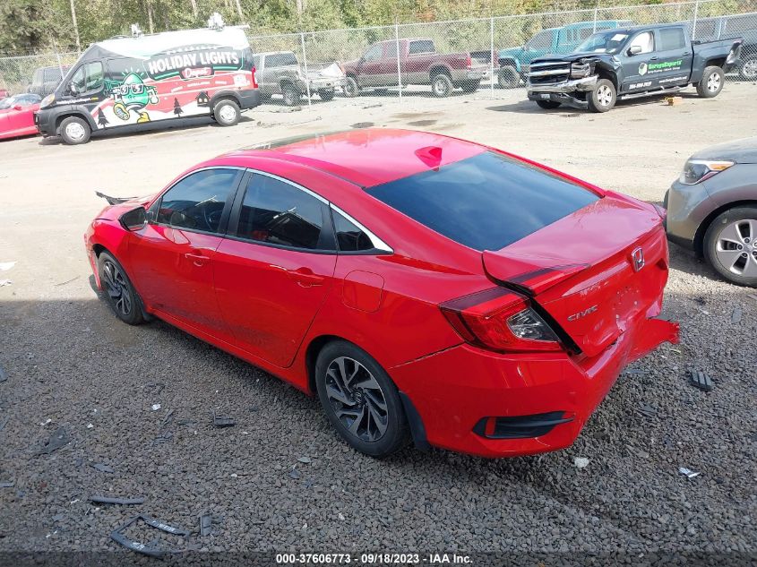 2HGFC2F76JH507405 2018 Honda Civic Sedan Ex