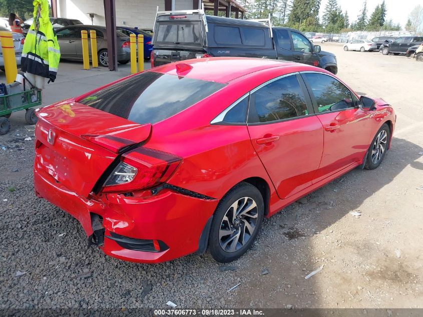 2018 Honda Civic Sedan Ex VIN: 2HGFC2F76JH507405 Lot: 37606773