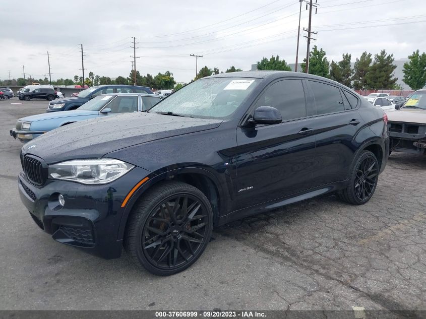 VIN 5UXKU2C59F0N77598 2015 BMW X6, Xdrive35I no.2