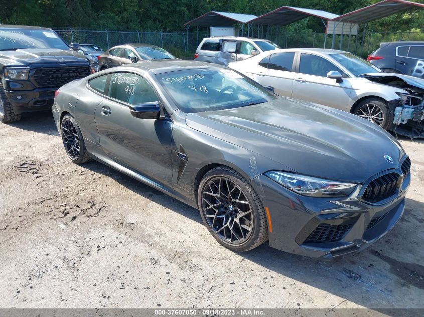 2020 BMW M8 Competition VIN: WBSAE0C02LBM08356 Lot: 37607050