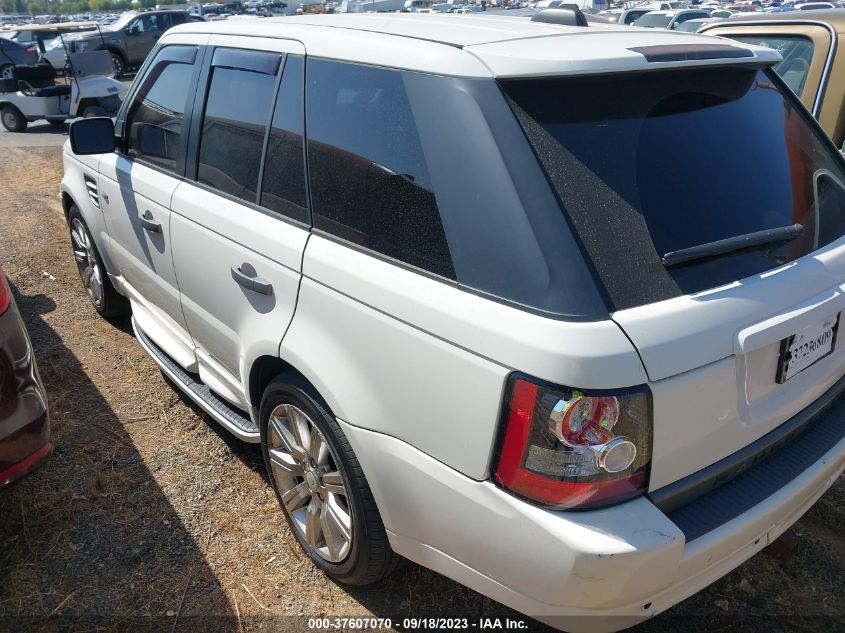 2008 Land Rover Range Rover Sport Supercharged VIN: SALSH23458A182580 Lot: 37607070