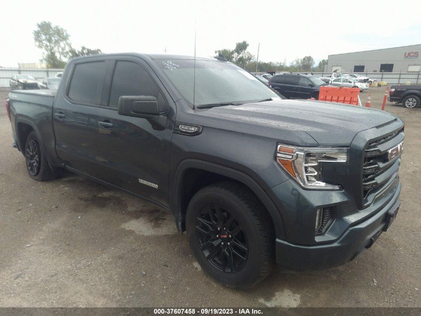 2022 GMC Sierra 1500 Limited 4Wd Short Box Elevation VIN: 1GTU9CED4NZ137479 Lot: 37607458