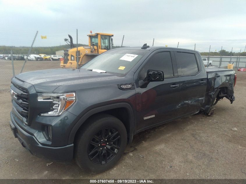 2022 GMC Sierra 1500 Limited 4Wd Short Box Elevation VIN: 1GTU9CED4NZ137479 Lot: 37607458