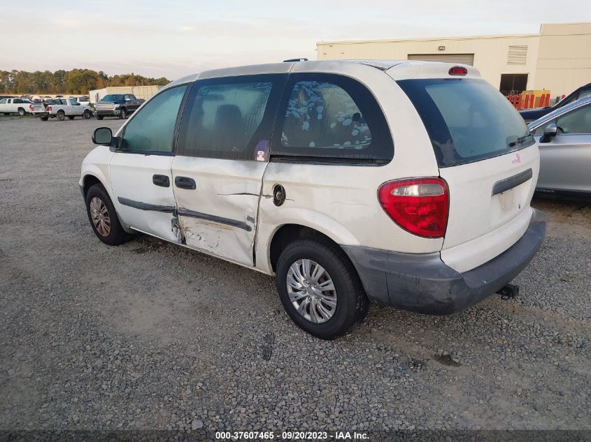 2003 Dodge Caravan Se VIN: 1D4GP25303B119090 Lot: 37607465