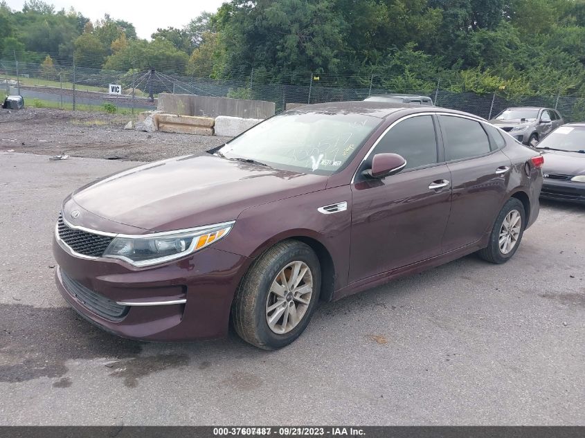 2018 Kia Optima Lx VIN: 5XXGT4L33JG232577 Lot: 37607487