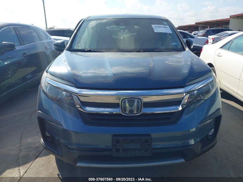 2019 Honda Pilot Ex-L VIN: 5FNYF5H5XKB017505 Lot: 37607580