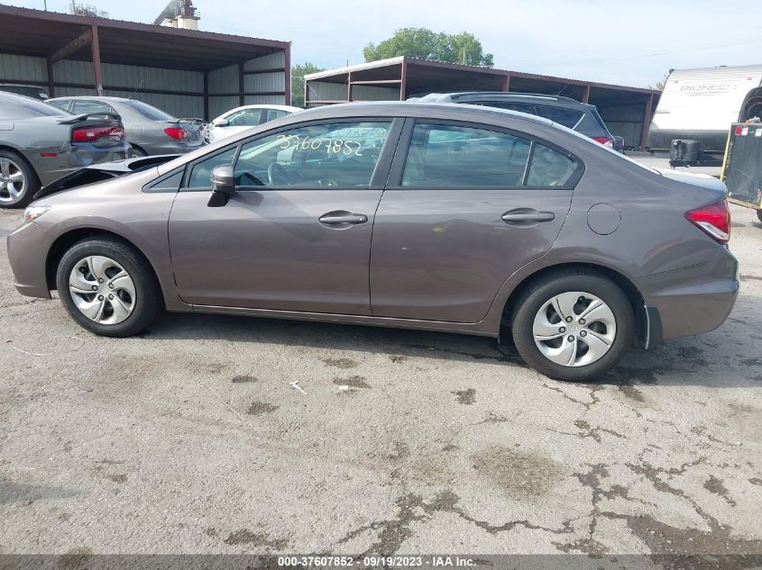 2014 Honda Civic Lx VIN: 2HGFB2F51EH517816 Lot: 37607852