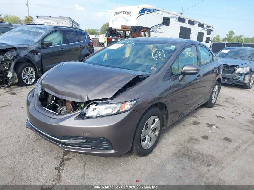 2014 Honda Civic Lx VIN: 2HGFB2F51EH517816 Lot: 37607852