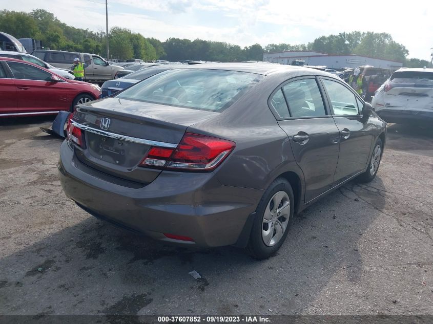 2014 Honda Civic Lx VIN: 2HGFB2F51EH517816 Lot: 37607852