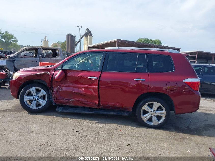 2008 Toyota Highlander Limited VIN: JTEES42A682062124 Lot: 37608276