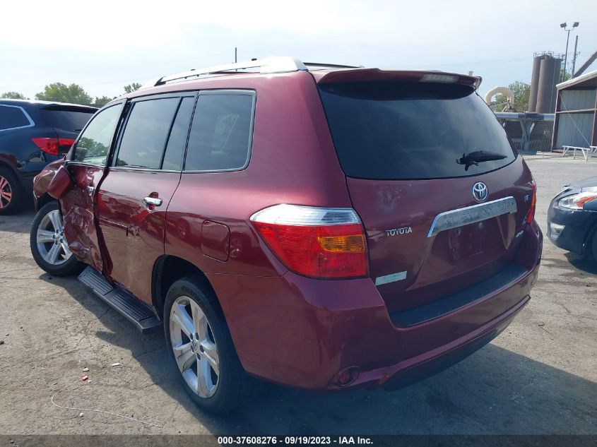 2008 Toyota Highlander Limited VIN: JTEES42A682062124 Lot: 37608276