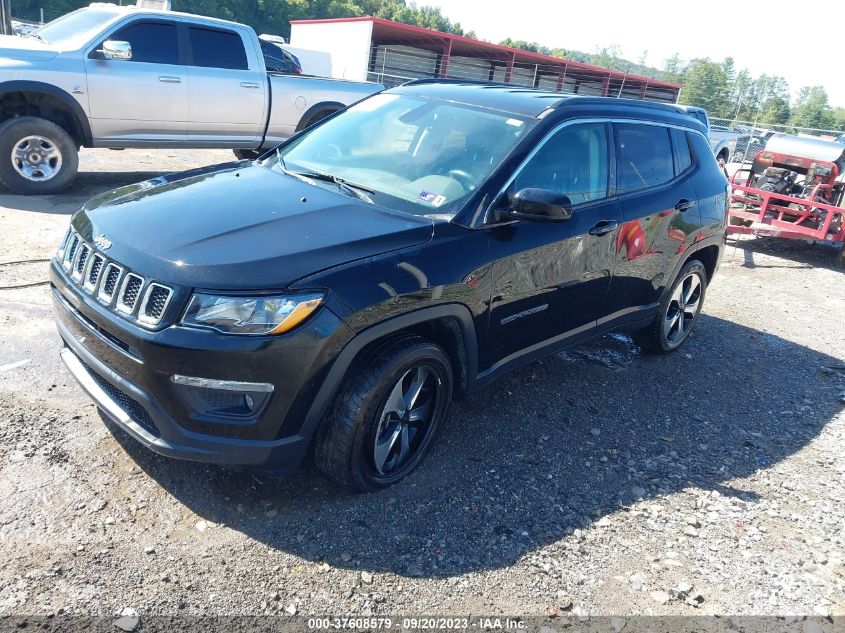 2018 Jeep Compass Latitude Fwd VIN: 3C4NJCBB7JT241089 Lot: 37608579