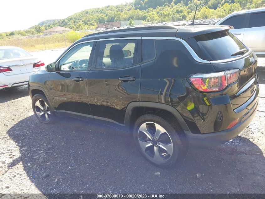 2018 Jeep Compass Latitude Fwd VIN: 3C4NJCBB7JT241089 Lot: 37608579