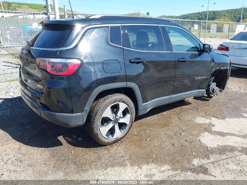 2018 Jeep Compass Latitude Fwd VIN: 3C4NJCBB7JT241089 Lot: 37608579