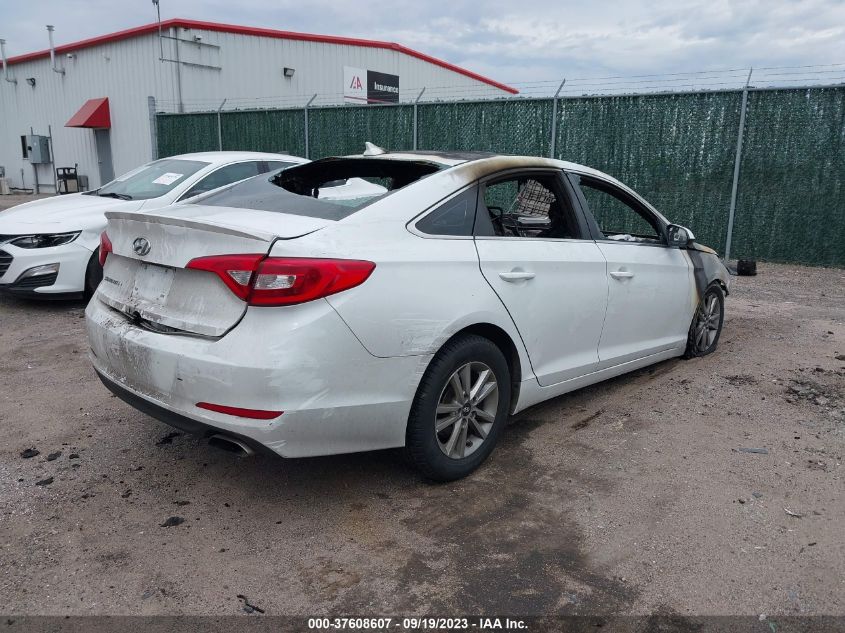 2017 HYUNDAI SONATA - 5NPE24AF9HH569342