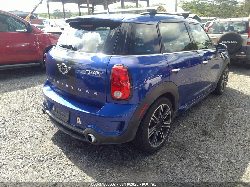 2016 Mini Countryman Cooper S VIN: WMWZC3C51GWT10525 Lot: 37608637