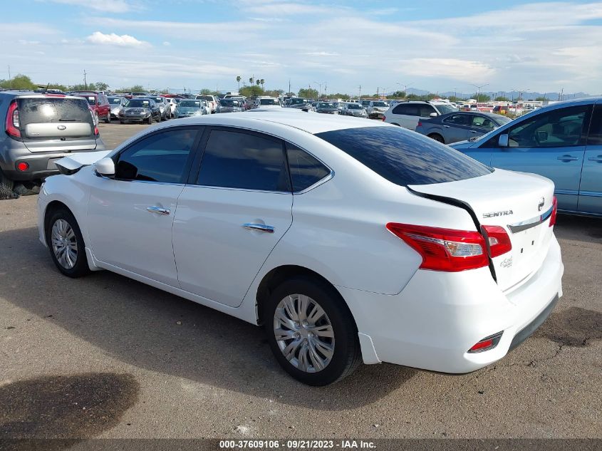 2019 Nissan Sentra S VIN: 3N1AB7AP1KY398026 Lot: 37609106