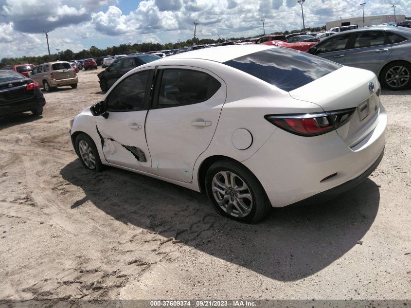 2017 Toyota Yaris Ia VIN: 3MYDLBYV7HY161114 Lot: 37609374