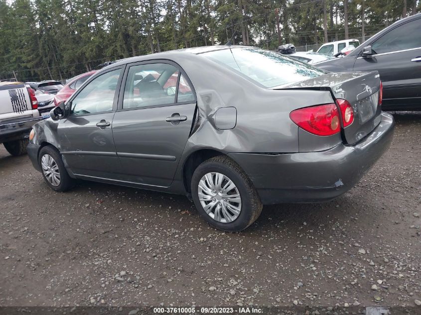 2008 Toyota Corolla Le VIN: 1NXBR32E78Z012218 Lot: 37610005