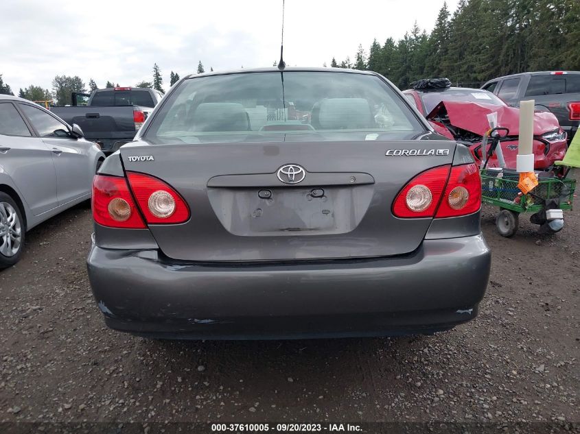 2008 Toyota Corolla Le VIN: 1NXBR32E78Z012218 Lot: 37610005