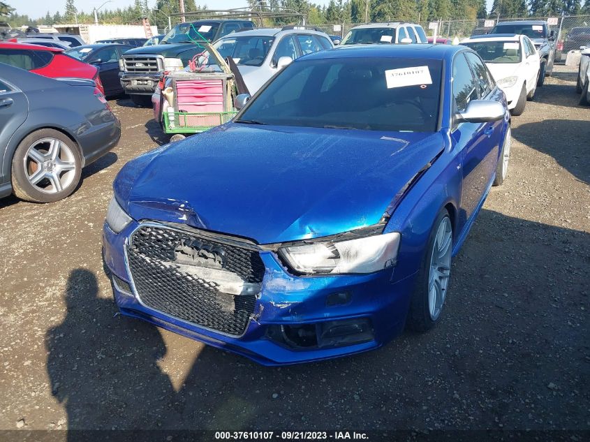 2015 Audi S4 3.0T Premium Plus VIN: WAUDGAFL7FA080305 Lot: 43228219