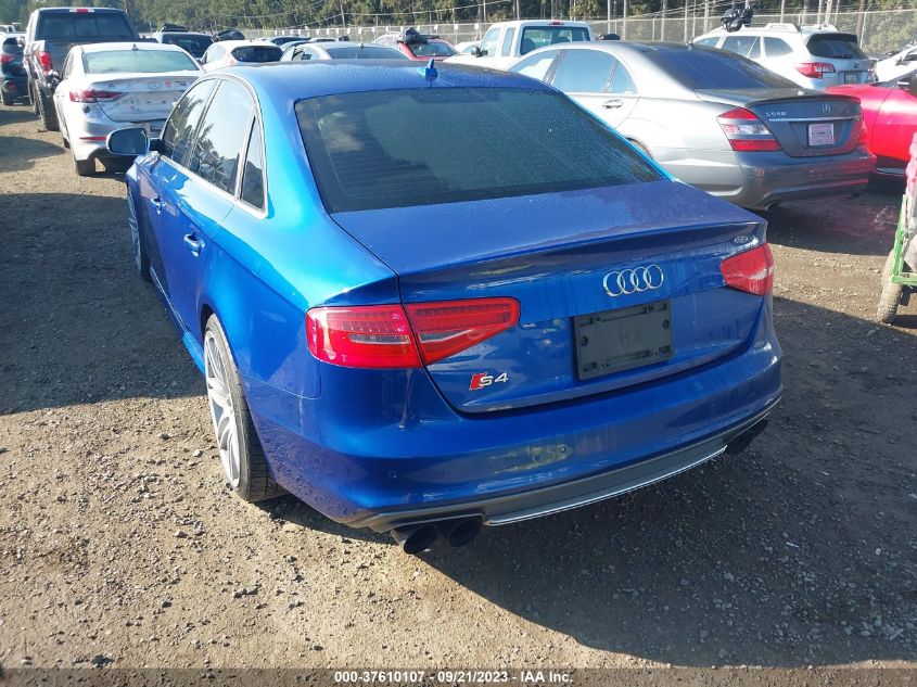 2015 Audi S4 3.0T Premium Plus VIN: WAUDGAFL7FA080305 Lot: 43228219