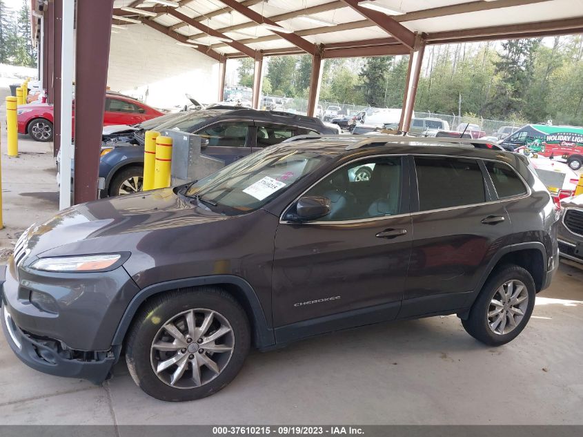 2015 Jeep Cherokee Limited VIN: 1C4PJMDB2FW743070 Lot: 37610215