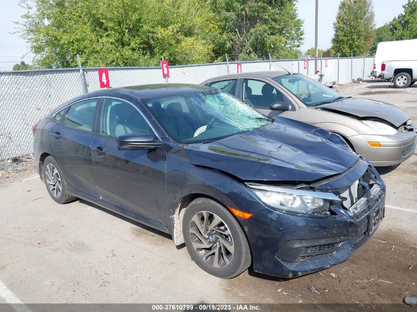 2017 Honda Civic Sedan Ex VIN: 2HGFC2F76HH576458 Lot: 37610799