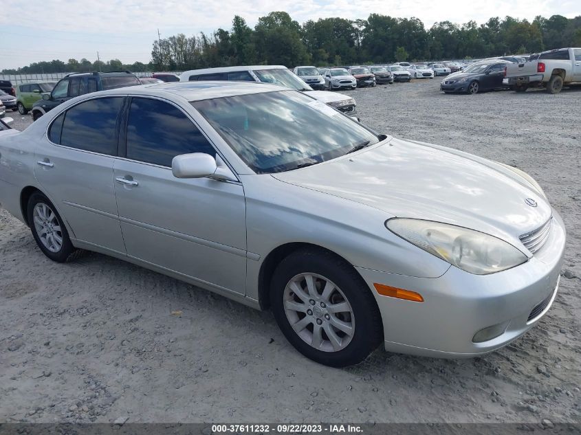 2004 Lexus Es 330 VIN: JTHBA30G945043599 Lot: 37611232