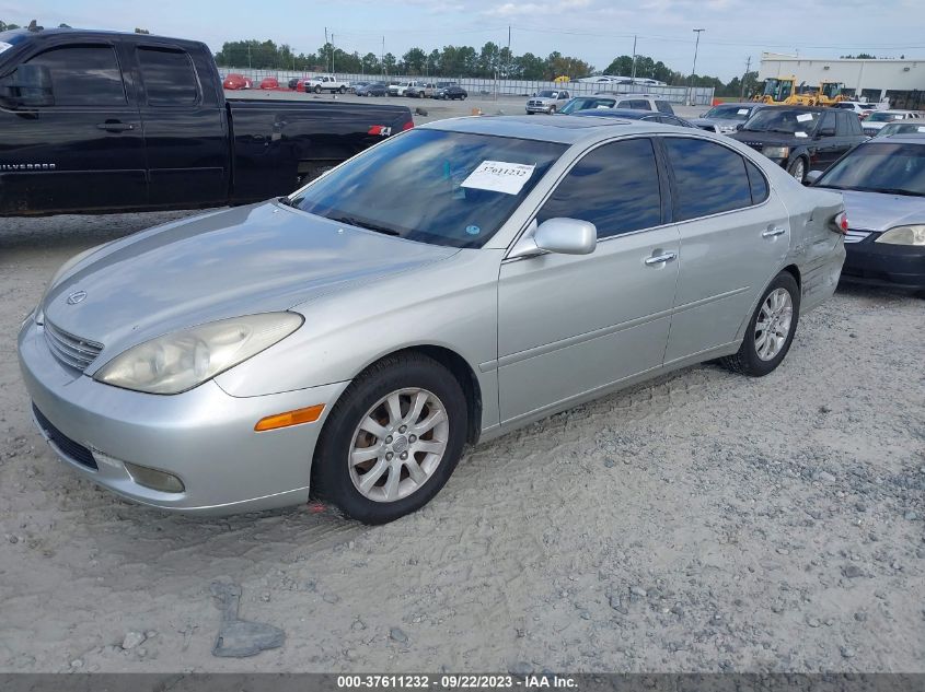 2004 Lexus Es 330 VIN: JTHBA30G945043599 Lot: 37611232