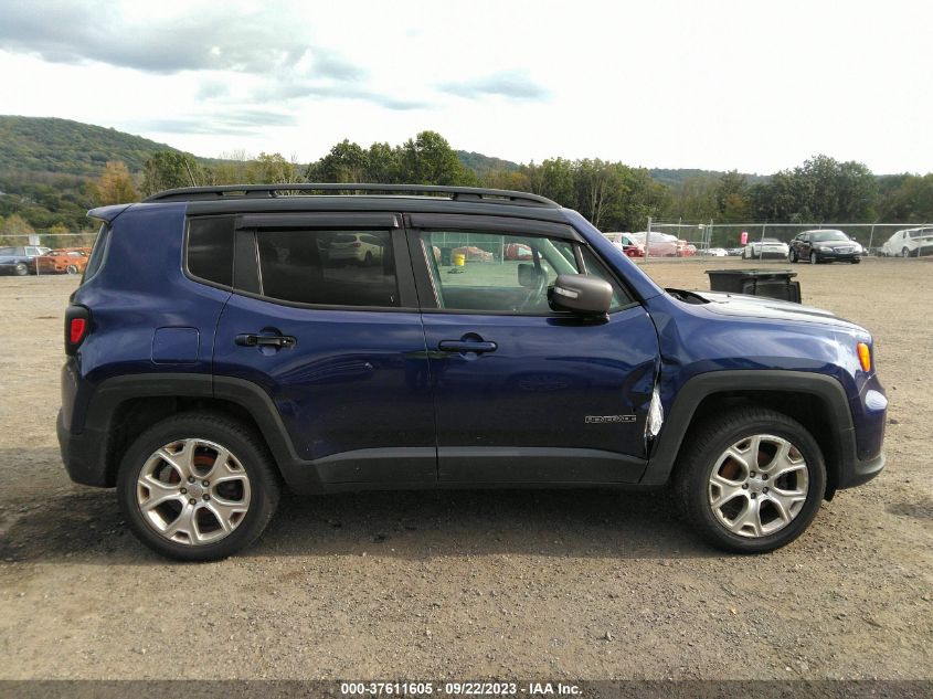 2019 Jeep Renegade Limited 4X4 VIN: ZACNJBD11KPK09520 Lot: 37611605