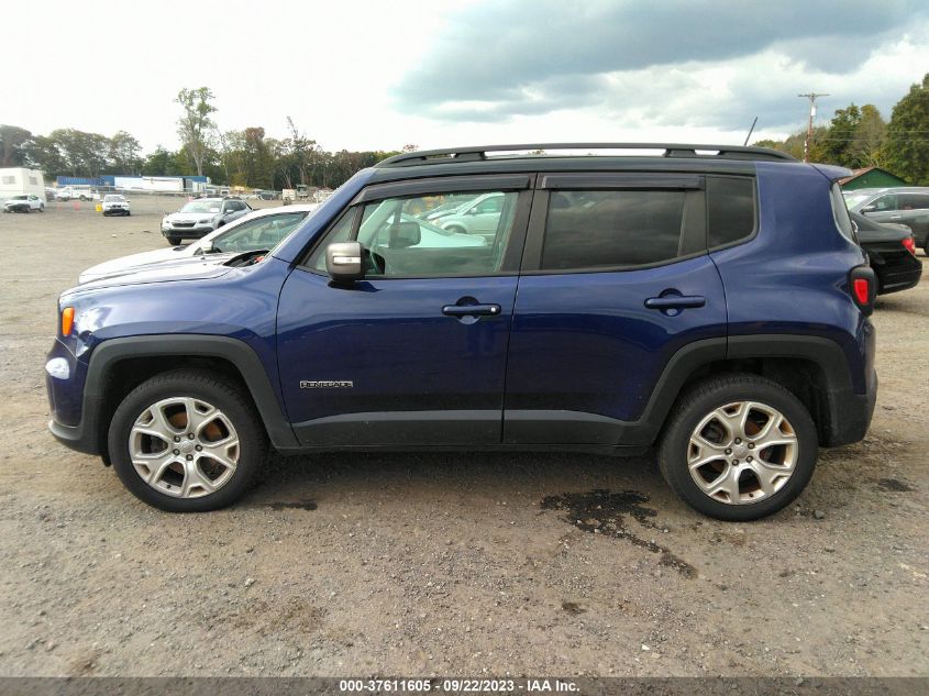 2019 Jeep Renegade Limited 4X4 VIN: ZACNJBD11KPK09520 Lot: 37611605