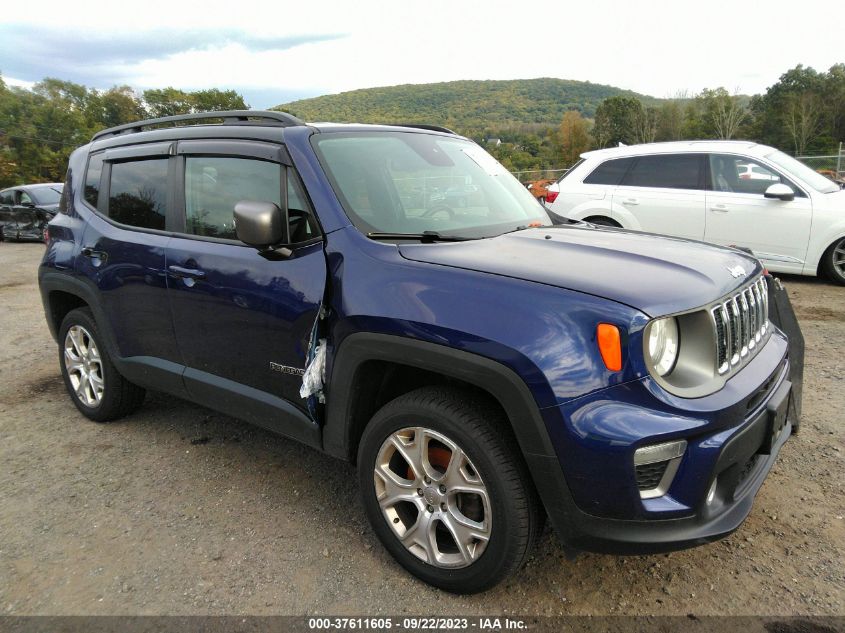 2019 Jeep Renegade Limited 4X4 VIN: ZACNJBD11KPK09520 Lot: 37611605