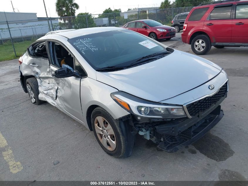 2017 Kia Forte Lx VIN: 3KPFK4A70HE152788 Lot: 37612551