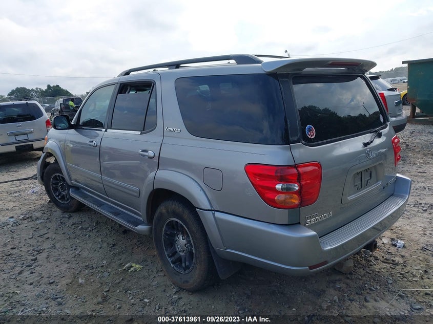 2003 Toyota Sequoia Limited VIN: 5TDBT48A03S178576 Lot: 37613961
